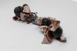 Monika Grabuschnigg Nightshade 5, 2022 Glazed ceramic 44 x 131 x 60 cm