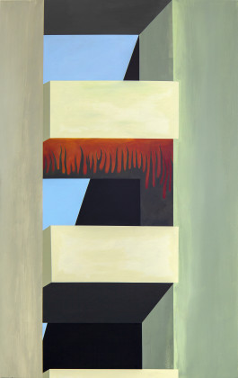 Anna Ley Floraplatz 2018 150 x 120 cm Acrylic on canvas 