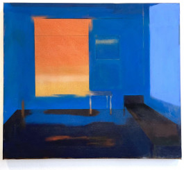 Annabell Häfner Transit 21 2021 Acryl und Kreide auf Leinwand 60 x 52 cm 