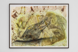 Helena Uambembe, Uma Uma, 2024, 90 x 126 cm, watercolor, charcoal on Fabriano paper 